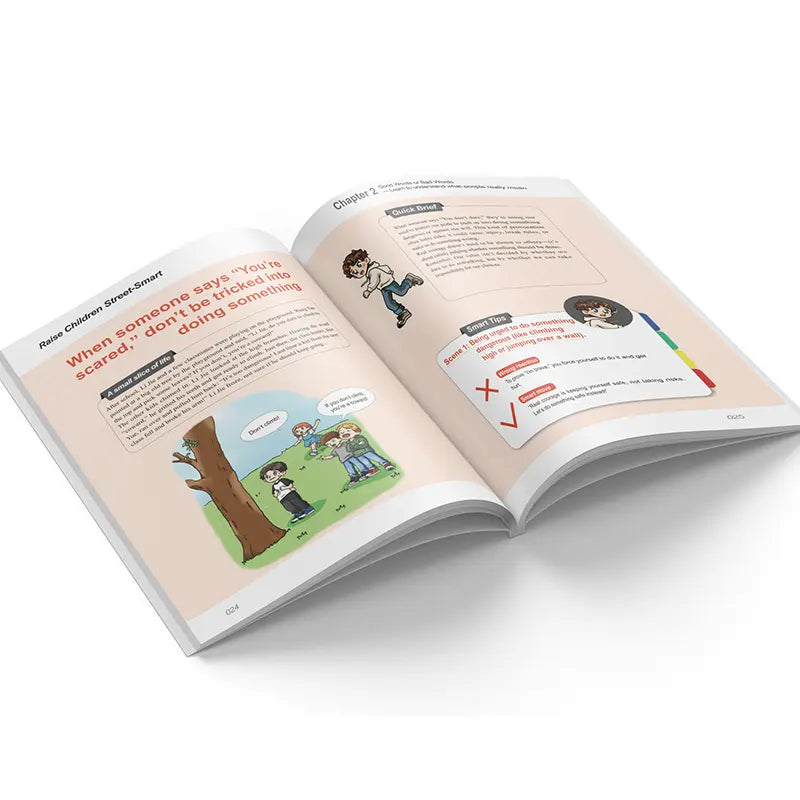 Raise Children Street-Smart - Nurture intelligent children and stimulate their ability for independent thinking-- Over 150 real-life growth scenes